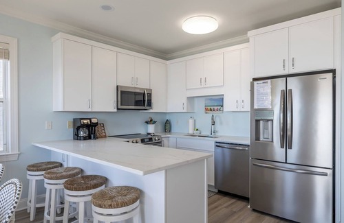 Indian Beach Condo | Ocean Club F204, Oceanfront Condo in Indian Beach, NC!