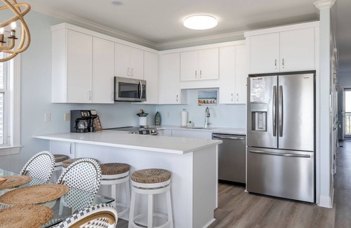 Indian Beach Condo | Ocean Club F204, Oceanfront Condo in Indian Beach, NC!