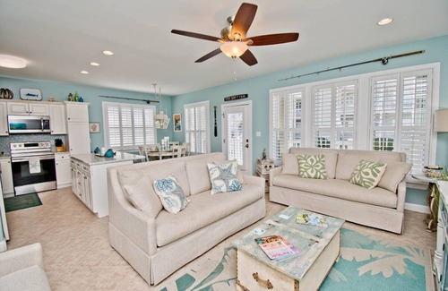 Indian Beach Condo | Ocean Club J201 - Almost Oceanfront Condo 2BR 2BA Indian Beach