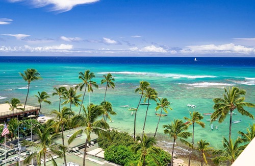Diamond Head - Kapahulu - St. Louis Condo | Ocean & Diamond Head views from quiet end of Waikiki Beachfront! FREE Parking