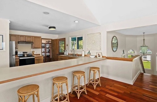 Anahola House | Ocean Front 3-bedroom house in phenomenal Anahola with WiFi