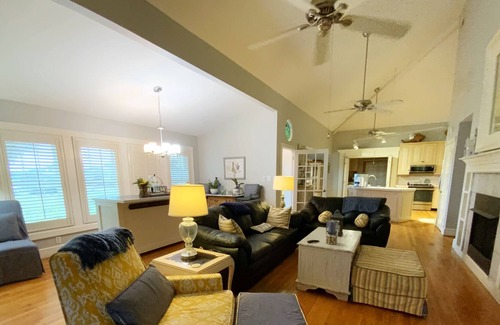 Beachwalk House | Ocean Front Beach House with Golf Cart and Elevator! Pets Welcome!