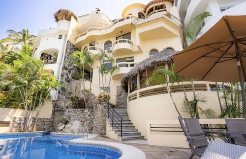 Mismaloya House | Ocean Front Villa, Hot Tub, Heated Pool, Chef, Beach, Multiple Terraces, 10 beds