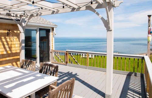 Plymouth House | Ocean Front with Private Beach Retreat: Breathtaking Unobstructed Ocean Views