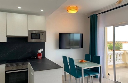 San Miguel de Abona Apartment | Ocean & Golf Vista Retreat