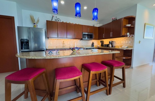 Zona Dorada Condo | Ocean Palms - Oceanfront on best beach