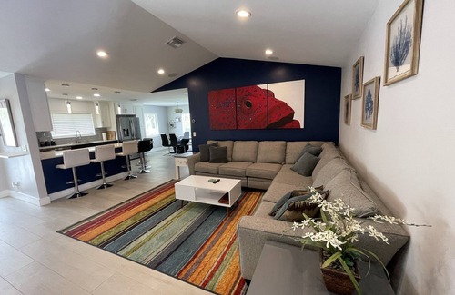Delray Beach House | Ocean Reef Paradise, Big Pool, Spa, Tiki Bar, Golf