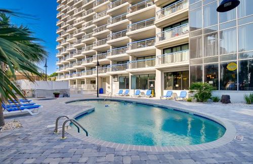 Myrtle Beach Apartment | Ocean-View Balcony Peaceful Forest Dunes Condo!