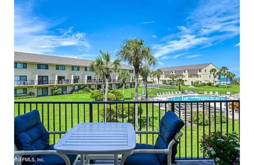 Crescent Beach House | Ocean View Beach condo in St. Augustine great for Golf, Fishing, NASA, & Disney