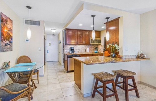 Historic Lahaina Front Street Condo | Ocean View Beach Front Condo in Downtown Lahaina