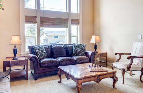 Beverly Beach House | Ocean View Deck! Dog Friendly! Fireplace!