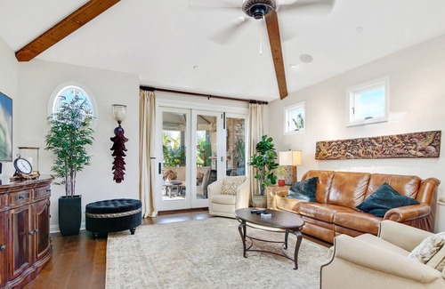 Old Towne House | Ocean-view dream with rooftop deck & balcony with fireplace - walk to beach