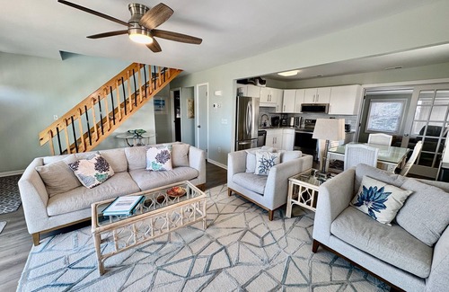 Surf City House | Ocean View House, Steps to Beach, Pet Friendly, Linens & Beach Gear Provided