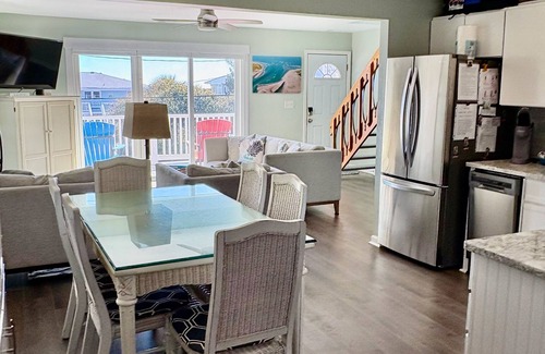 Surf City House | Ocean View House, Steps to Beach, Pet Friendly, Linens & Beach Gear Provided