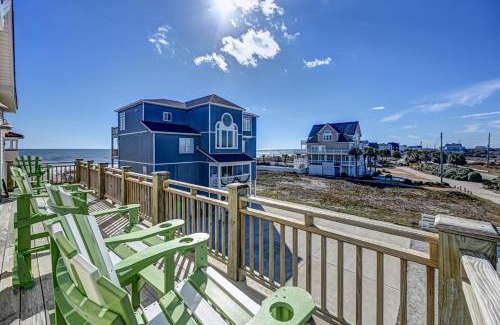 North Topsail Beach House | Ocean View - Just Steps from Oceanfront - 2 Full Width Sun Decks - 3 King Suites