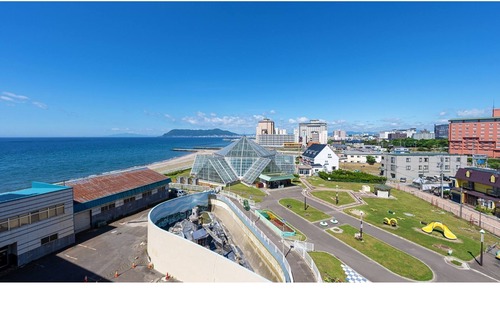 Hakodate House | Ocean view Superior Japanesestyle room balcon / Hakodate Hokkaidō