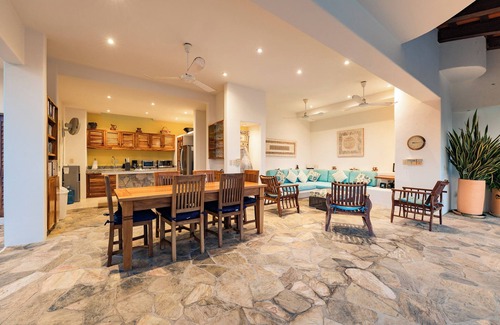 Santa Maria Huatulco Villa | Ocean View Villa with Private Infinity Pool & Lush Gardens with Fruit Trees