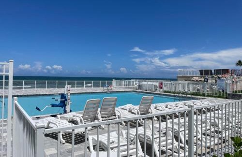 Daytona Beach Apartment | Ocean Views Retreat . Enjoy the Ocean View from your balcony