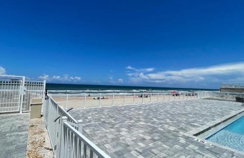 Daytona Beach Apartment | Ocean Views Retreat . Enjoy the Ocean View from your balcony