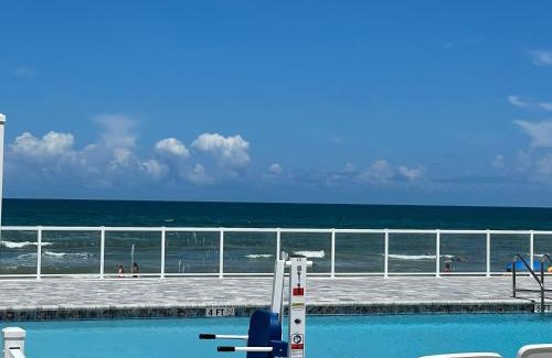 Daytona Beach Apartment | Ocean Views Retreat . Enjoy the Ocean View from your balcony