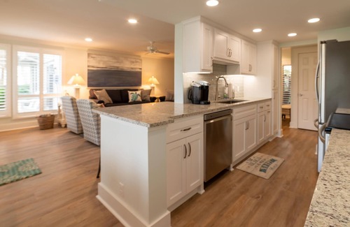 Saint Helena Island Apartment | Ocean Views! Amenity cards available