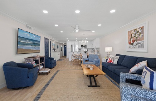 New Smyrna Beach Condo | 🌊Oceanfront 1st Floor Luxury Condo | Awesome Amenities | Sandpiper 111🌊