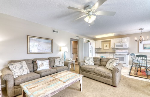Cherry Grove Beach House | Oceanfront Blockade Runner Villa - Pool