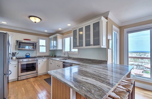 North Beach Haven House | Oceanfront Brant Beach 75 feet on the water with Amazing Panoramic Ocean View