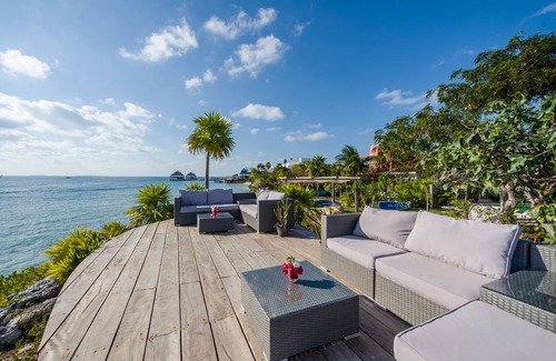 Isla Mujeres Villa | Oceanfront Casa Coco Luxury 10 BR Villa