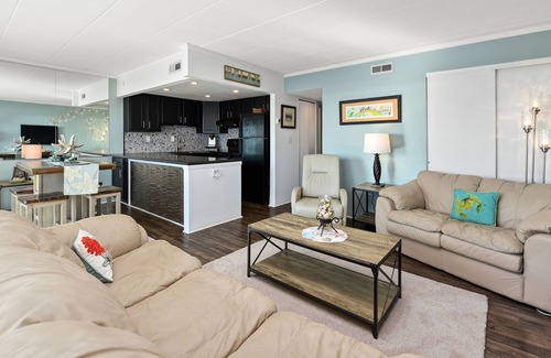 Midtown Ocean City Condo | Oceanfront, completely renovated, great view, steps from the beach, and a pool!