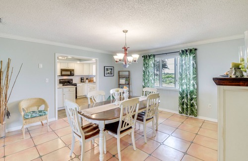 Florida House | Oceanfront Flagler Beach Home w/Decks & Gas Grill