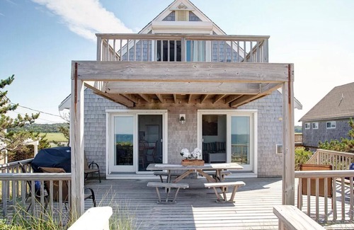 East Sandwich House | Oceanfront home on Private Beach!