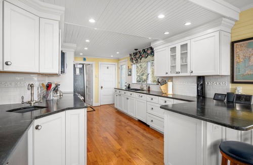 Sagamore Beach House | Oceanfront home on Sagamore Beach with panoramic views of Cape Cod Bay, sleeps 10