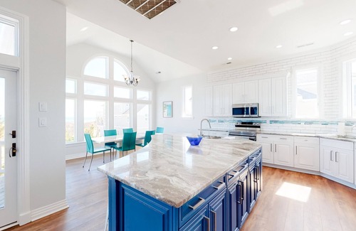 Buck Island House | Oceanfront home walkable to the beach with private pool & hot tub - dog-friendly