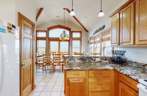 Waves House | Oceanfront home with private pool, hot tub, game room, sundecks & fast WiFi