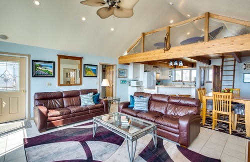 Bayshore House | Oceanfront Home with Sandy Beach Right Out Your Door! Dog Friendly!