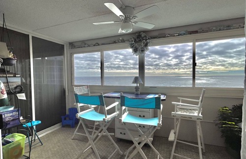 North Ocean City Condo | Oceanfront ~Hypnotizing Ocean Waves & Stunning Sunrises! Pool~Linens~Smart TV