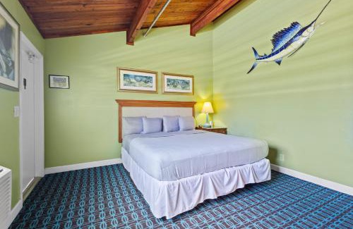 Fort Pierce House | Oceanfront Inn Room #14- Inlet View- King Bed