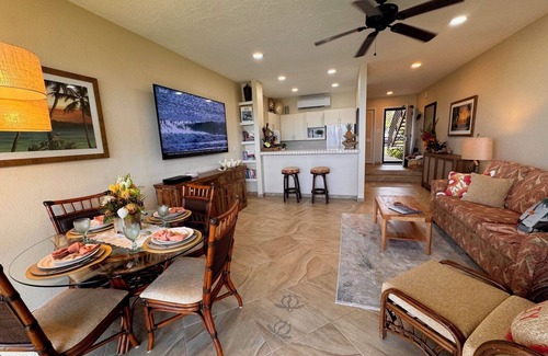 Napili Condo | Oceanfront Oasis at The Napili Point. Views, restaurants, turtles, & rainbows.