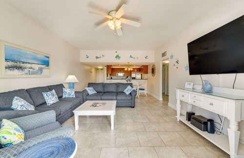 Redington Shores Condo | Oceanfront Redington Shores Retreat: Beach Access!
