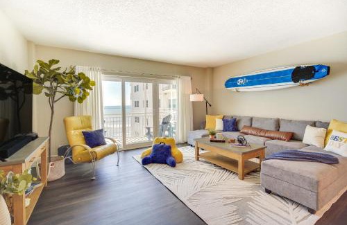 South Patrick Shores Apartment | Oceanfront Satellite Beach Condo with Balcony, Views