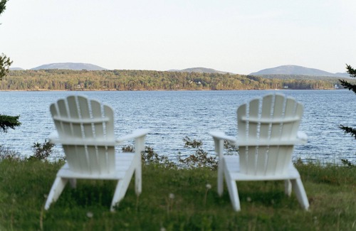 Lamoine Beach Cottage | Oceanfront-shore access-refined interior-Acadia NP views-Cornerstone Cottage