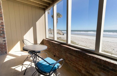 Litchfield by the Sea Apartment | Oceanfront Studio with Private Porch 1st Floor
