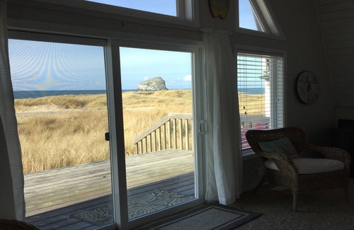 Pacific City House | Oceanfront With Memorable Surf And Haystack Rock Views