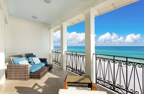 Delos House | Oceania - Frangista Beach! Gulf Front! Two Pools! Perfect Location! Book Now!