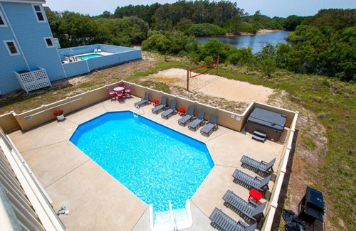 Pine Island House | Oceanside, 8 BRs, Private Pool and Hot Tub, Pool Table, PI109, Sweet TEA