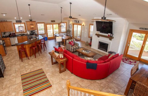 Pine Island House | Oceanside, 8 BRs, Private Pool and Hot Tub, Pool Table, PI109, Sweet TEA