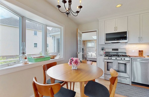 Bourne House | Oceanview Buzzards Bay getaway w/wraparound deck - steps to the Beach