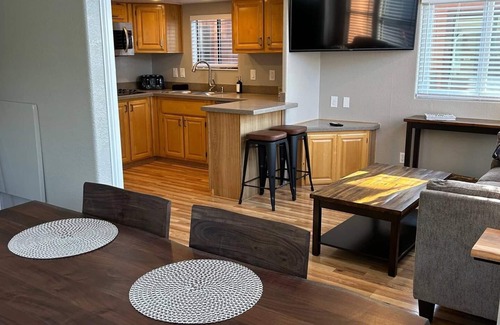 Smith River Apartment | Oceanview Cabin 21 Jacuzzi Large Deck w View