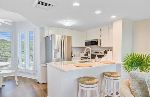 Isle of Palms House | OceanView Condo + Pool, Balcony & Beach Access | 304 D Port O Call by AvantStay